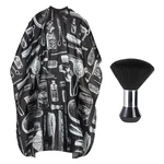 Yelegai Professional Hair Cutting Cape With Neck Duster Brush, Large Size Sal... New. Price: $8.99.