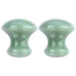 Uonlytech Ice Roller 2PCS Facial Tools, Green Jade Quartz 4X4CM, New. Price: $17.84.