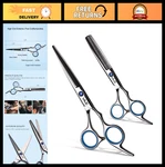 Professional Hair Cutting Scissors & Thinning Shears Kit - 6.5" Razor Edge, Japa New. Price: $37.99.