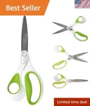 Westcott 8-INCH Lefty Heavy-duty Carbotitanium Scissors Perfect For Crafting New. Price: $64.98.