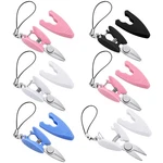 6 Pcs Tiny Scissors With Cover For Travel Tsa Approved Mini Small Compact Yar... New. Price: $10.76.