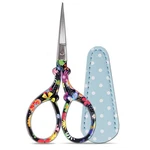 Sewing Scissors Sharp Embroidery Crafting Threading With Leather Sci... New. Price: $9.85.