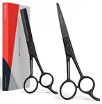 Suvorna 6.5" Professional Hair Scissors Set With Thinning Shears For Dre... New. Price: $62.31.
