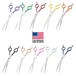 Lovinpet Grooming Scissors Dog Cat 7" Professional Curved Shear Hair Cutting New. Price: $24.99.