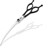 Dream Reach 8" Downward Curved Dog Grooming Scissors For Trimming Face And Paws, New. Price: $58.54.