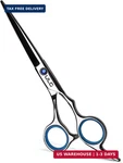 Ulg Professional Hair Cutting Scissors 6.5" Right-hand Barber Shears, Japanese New. Price: $27.00.