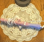 New Beachwaver B1.25 Curling Iron Pink Purple Barrel No Box. Price: $42.00.