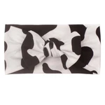 Zcyyys Baby Girls Cow Headband Black White Bow One Size, Single New. Price: $13.51.