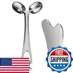 Yeamon Gua Sha Facial Tools And Face Roller Set Massage For Womens New. Price: $43.55.