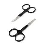 Facial Hair Small Grooming Scissors For Women - 2PCS Without Cover, Black New. Price: $11.67.