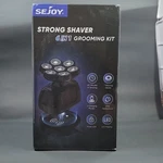 Sejoy Black 6-IN-1 Grooming Kit Shaver Hair Clipper Trimmer Facial Brush New. Price: $45.00.