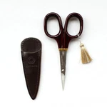 Cohana 45-139 Small Scissors Brown Tamenuri Urushi Lacquer Gold Maki-e New. Price: $126.95.