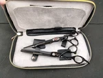 Freelander Japan 6" Mirage Cutting & Thinning Scissors Set Case 2PC 440C Used. Price: $170.00.