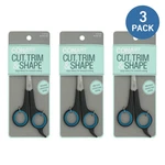 Conair Cut Trim & Shape Barber Shears 5.5IN 3 Pack Diamond Blades New. Price: $12.99.