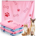 Chumia 4-PACK Microfiber Dog Towels, Absorbent Pet Bath Drying Light Pink/blue New. Price: $48.83.