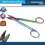 Crown Beebee Scissors 4.5'' Rainbow Multi-color Dental Surgical Instruments New. Price: $9.95.