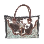 Myra Bag Cowgirl Purses For Women - Cowhide With Leather Strap And Paisle... New. Price: $67.81.