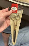 Vintage Filarmonica From Espa (spain) Hair Stylist Scissors 5547 Used. Price: $30.00.