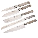Zhen Kitchen Knife Blank 67-LAYER Damascus Set Of 5 New. Price: $256.98.