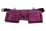 Graintex DS2035 11 Pocket Professional Work Apron Purple Color Suede Leather New. Price: $57.09.