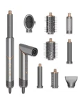 Dryhsip 8-IN-1 Foldable Hair Dryer Brush, Ionic Hot Styler New. Price: $159.57.