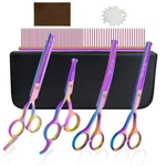 Safe Round-tip Professional Pet Dog Grooming Coated Titanium Scissors Suit Cu... New. Price: $26.48.