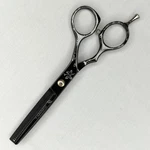 Yamako 5235 Barbers Thinning Scissors Shears Black Japanese Steel Used. Price: $29.99.