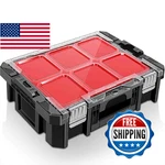 Anyyion Tool Box Organizer 6 Movable Small Trays Transparent Cover Stackable New. Price: $56.03.