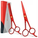 Suvorna 6.5" Professional Hair Scissors Set With Thinning Shears For Dre... New. Price: $52.05.