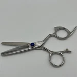 Shark Fin Forged 440A Japanese Hair Cutting Shears 5.5IN Stylist RSKBTSL28T Used. Price: $49.99.