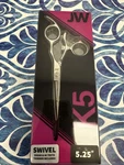 New Jw Joewell K5 Series 5.25 Swivel & 40 Teeth Thinner Shears. Price: $129.95.