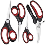 Livingo All Scissors Set 4 Pack Sharp Multipurpose Heavy Duty Shears... New. Price: $38.56.