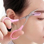 Stainless Steel Eyebrow Trimming Scissors With Comb Precision Shaping Makeu New. Price: $13.99.