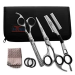 Professional Barber Salon Hairdressing Scissors Silver 6" Set Japanese Steel New. Price: $17.93.