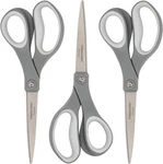 Fiskars 8 Inch Titanium Softgrip Scissors, Grey 3 Pack New. Price: $44.90.