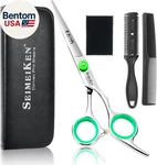 Hair Cutting Scissors - 6" Professional Japanese 440C Barber Razor Sh New. Price: $31.71.