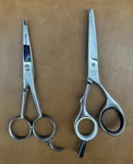 Japanese Hair Cutting Scissors 5.5 Inch & Hitachi Centrix 500 Barber Shears Nice Used. Price: $129.99.