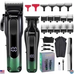 Hatteker Hair Clippers Set For Men, Cordless T-blade Trimmers, Rechargeable New. Price: $66.48.