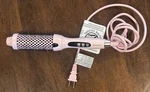 Foxybae Hottie Round Hair Brush Curler & Straightener Ceramic Pink Tested Used. Price: $25.00.