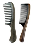 Yunzh Buffalo Horn Comb Fine Tooth And Wide Wooden For Women Men, ... New. Price: $32.65.