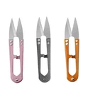Ruwado 3 Pcs Thread Clippers Sewing Scissors 4.2 Inch Cutter Mini Snip Orange New. Price: $9.82.