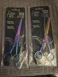 2 Pc Mix Salon Care Rainbow Blending & Styling Shears (N5) New. Price: $75.00.