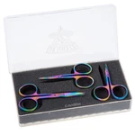 Dr. Slick Prism Scissors Gift Set Straight Serrated Blades 3 Pair + Fly Box New. Price: $88.00.