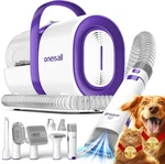 Dog Grooming Vacuum Kit Pet Hair Remover 1.5L Clipper Nail Grinder 7 Tools Blue New. Price: $158.95.