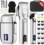 3 In 1 Professional Hair Clippers & Trimmers Set With Travel Case For Men New. Price: $70.99.