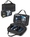 Marscamd Toiletry Bag With Travel Cube, Mens Water-resistant Hygiene Black New. Price: $26.90.