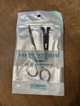 Conair Cararra Marble Shears With Safety Blade Cover - 5 1/2" New. Price: $12.99.
