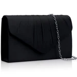 Larcenciel Elegant Satin Evening Clutch Purse Women, Formal Pleated Envel... New. Price: $27.91.