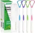 Tongue Scraper Cleaner 4-PACK Bpa Free W/ Case New. Price: $14.99.