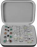 Gwcase Ring Organizer Storage - Jewelry Display Collector Box With 42 New. Price: $23.32.